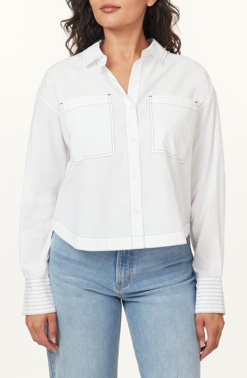 Cotton Button-Up Shirt