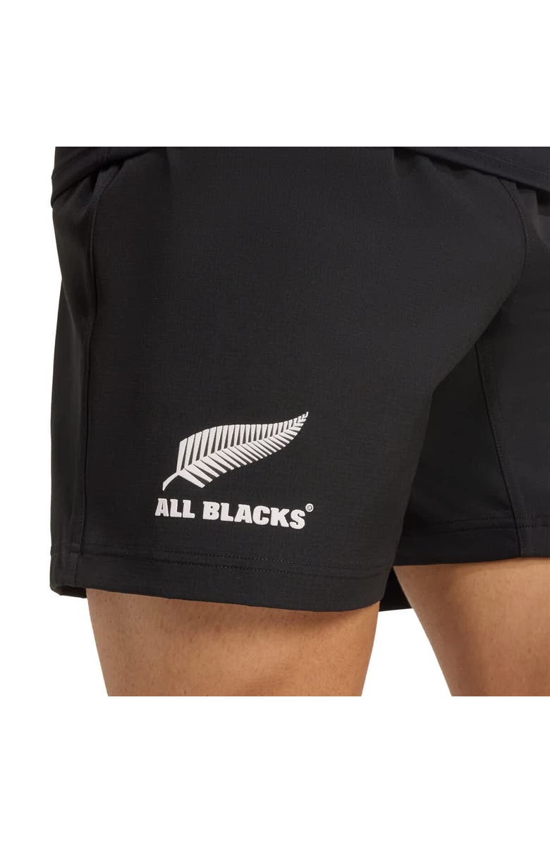 adidas Men's adidas Black New Zealand Rugby 2025/26 Home Shorts, Alternate, color, Black