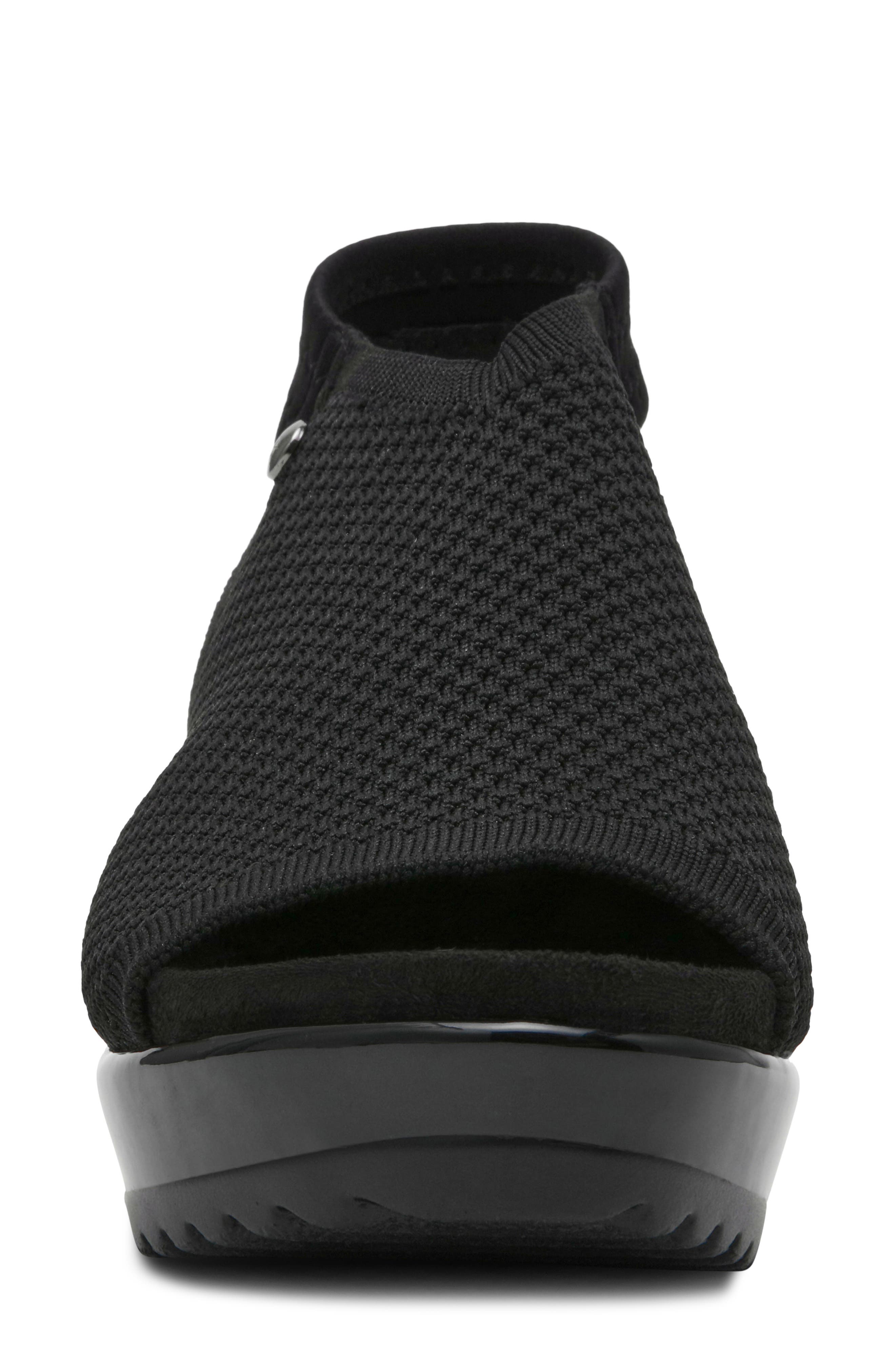 Ronnah Wedge Sandal, Alternate, color, BLACK-SBLK