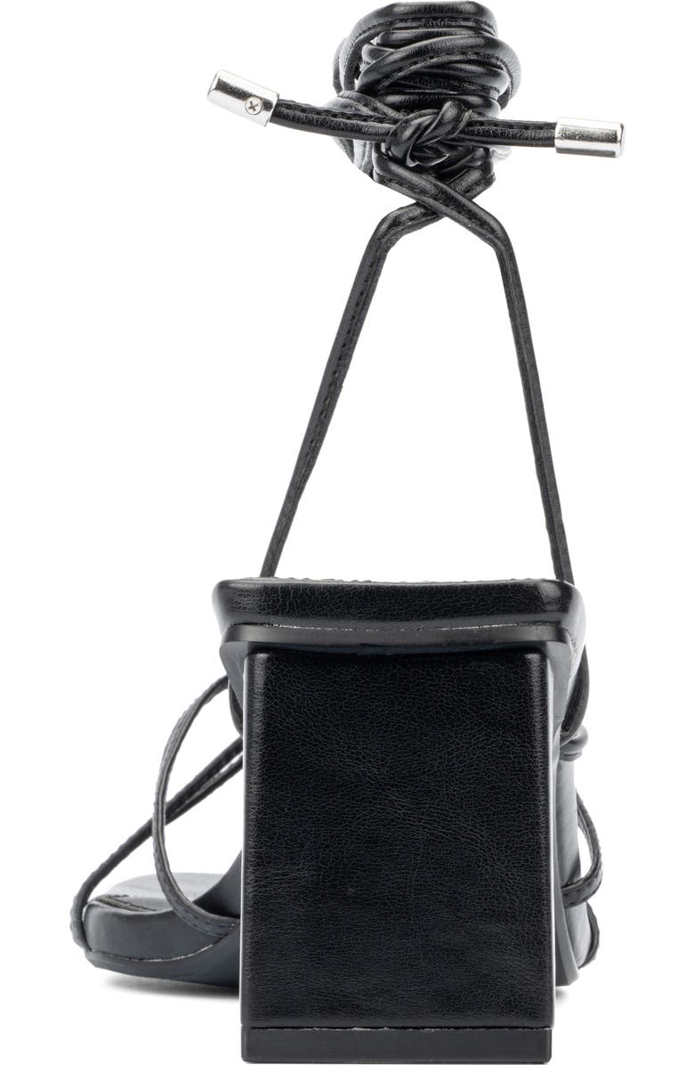 Fashion to Figure Lana Heeled Sandal - Wide Width, Alternate, color, Black