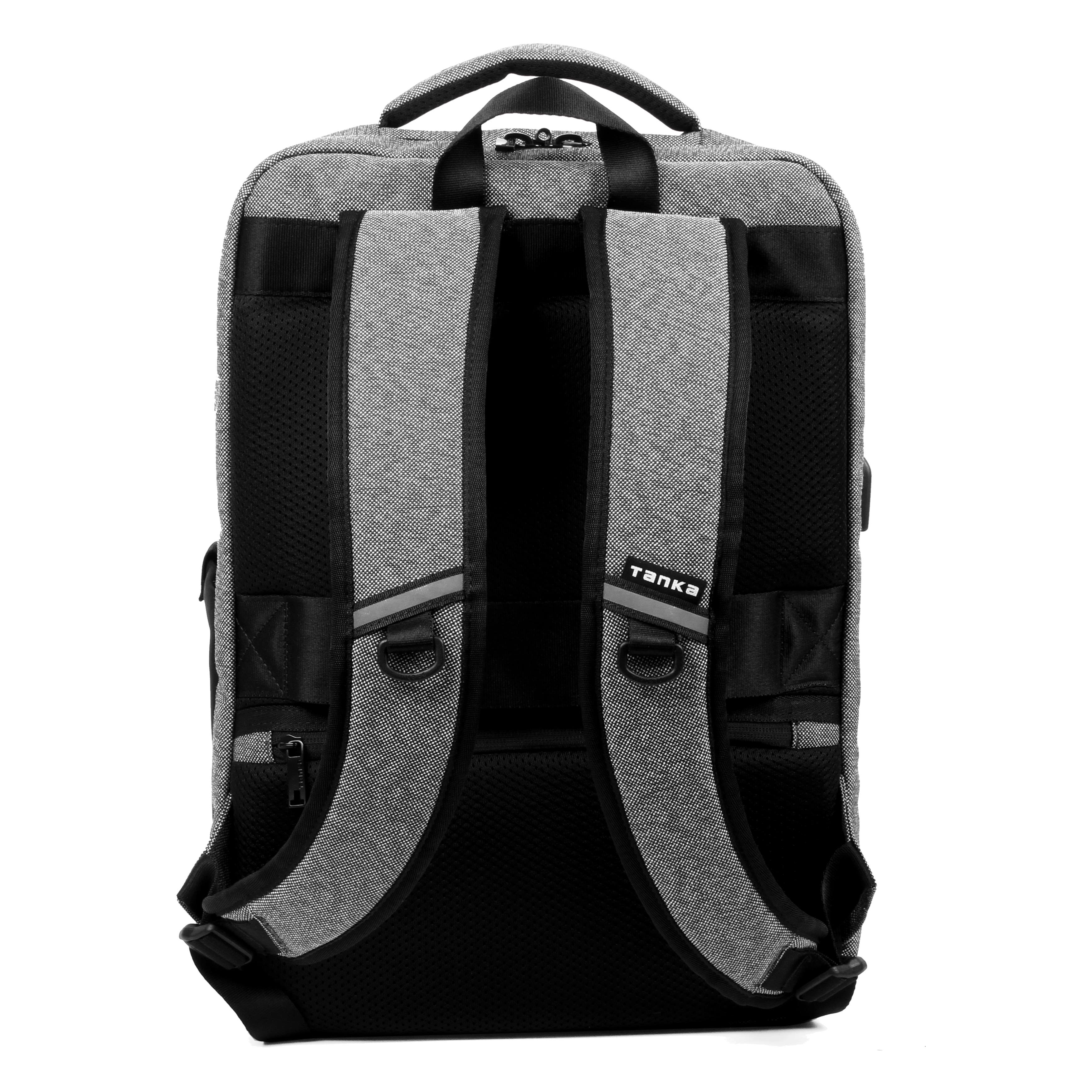 Tanka Martin Business Laptop Backpack, Alternate, color, GREY