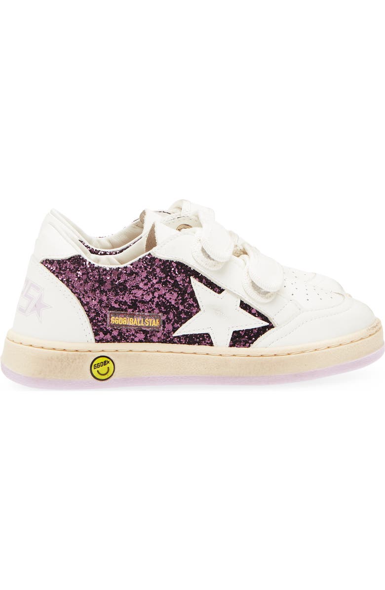 Golden Goose Kids' Ball Star Sneaker, Alternate, color, Purple/ White