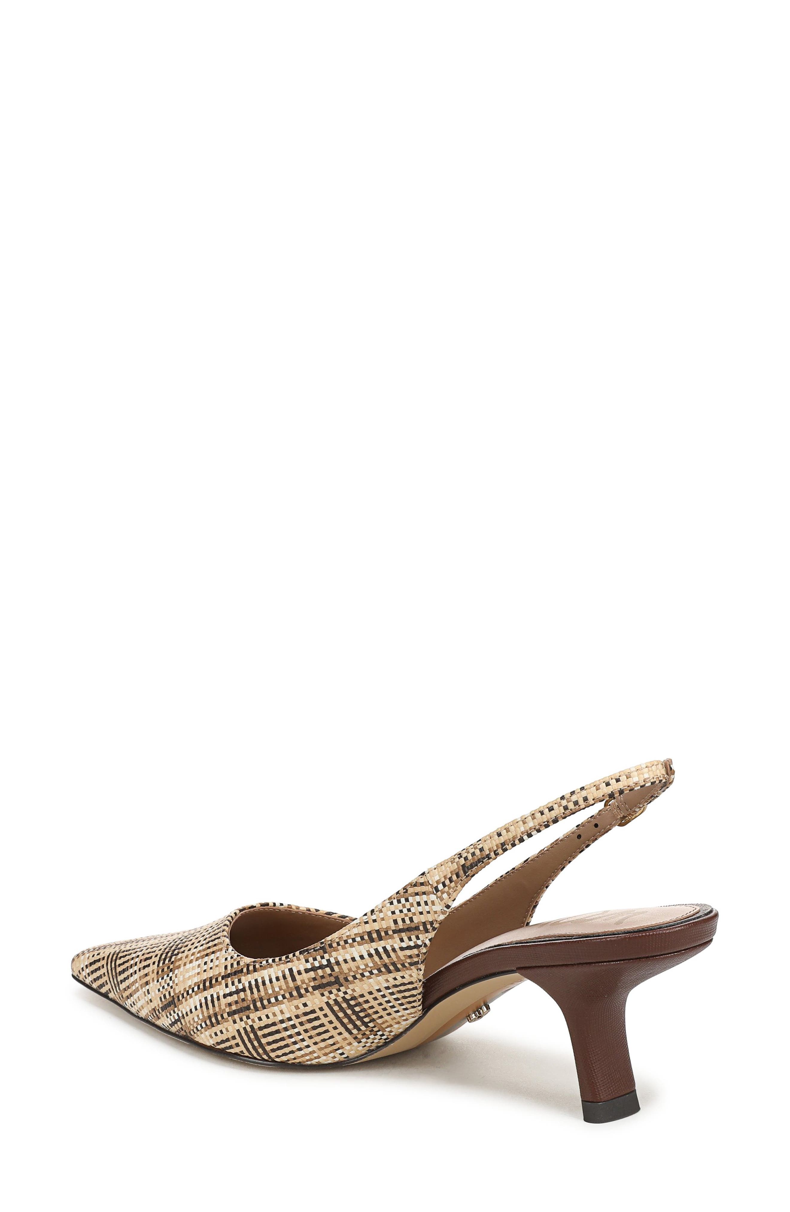 Bianka Slingback Pump, Alternate, color, NATURAL MULTI