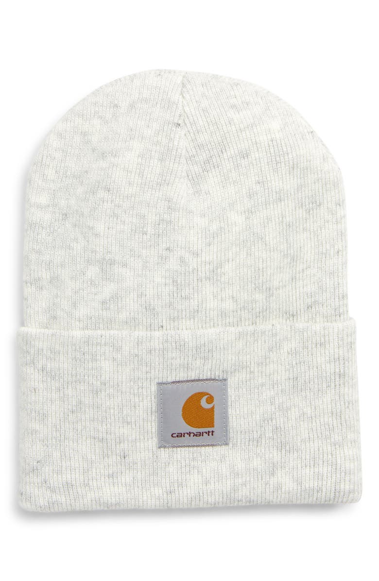 Carhartt Work In Progress Heather Knit Watch Hat, Main, color, Ash Heather
