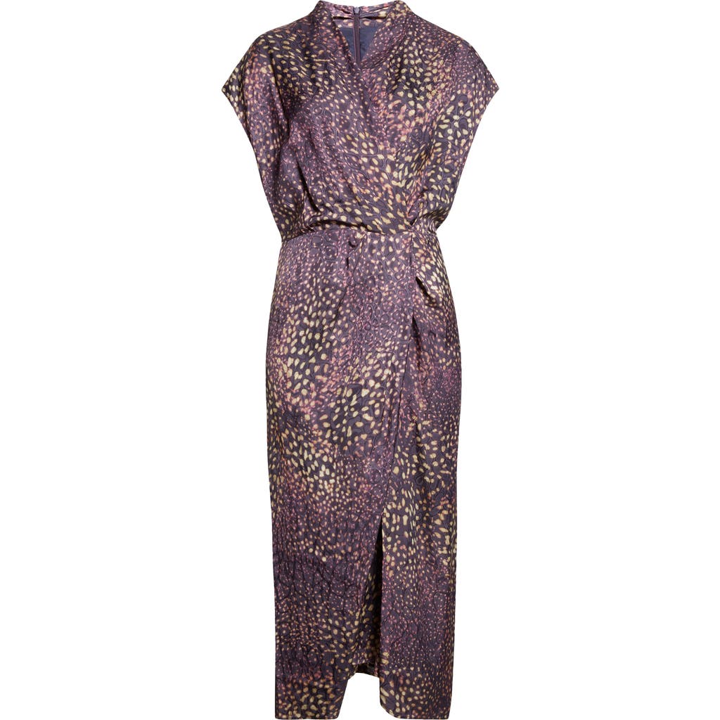 Lela Rose Floral Lace Flared Skirt In Black