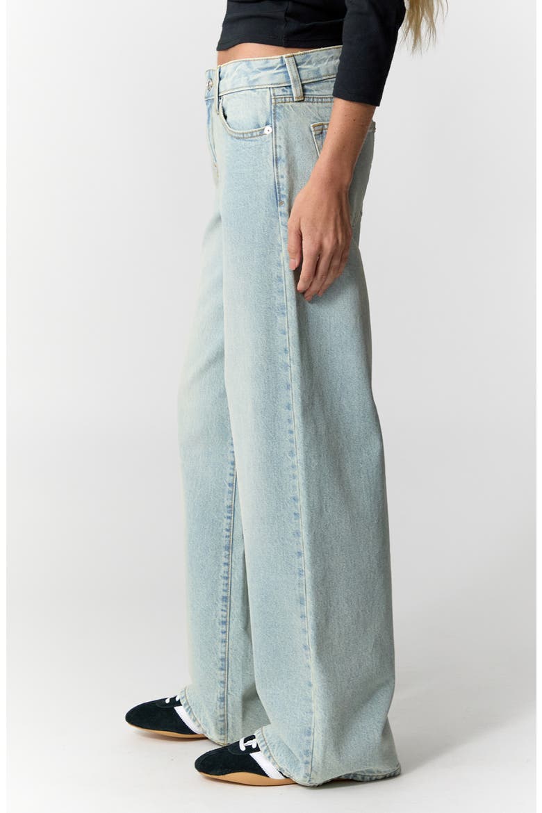 Casey Low Rise Baggy Jeans, Alternate, color, LIGHT INDIGO
