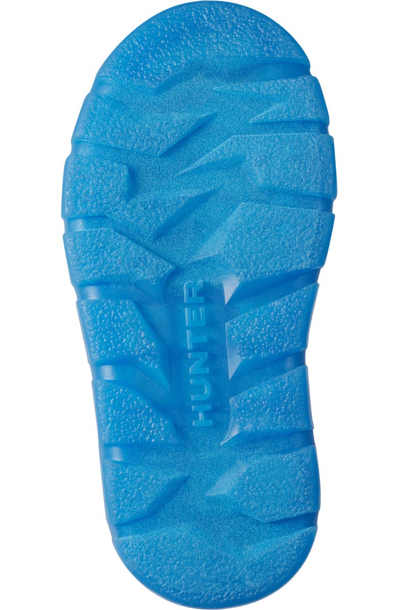 Hunter Kids' Cuddle Lug Sole Insulated Waterproof Snow Boot, Alternate, color, Medium Blue