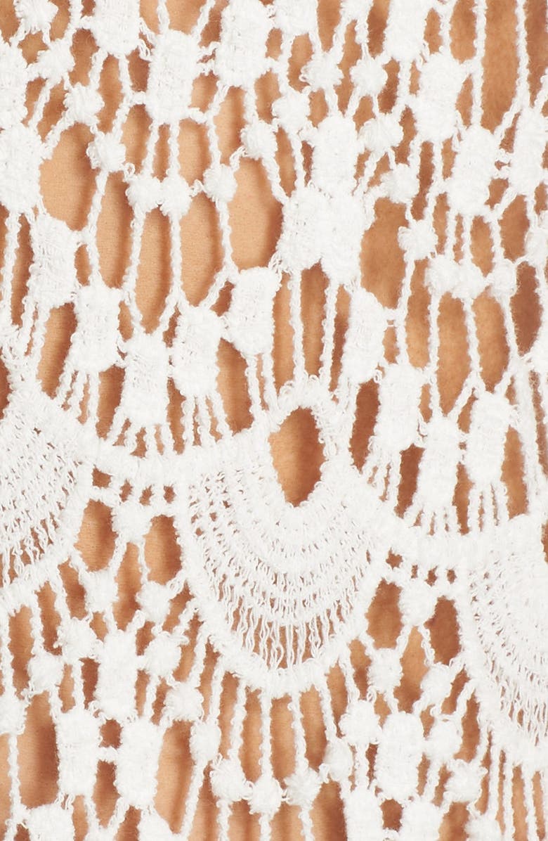 Surf Gypsy Crochet Cover-Up Tunic, Alternate, color,