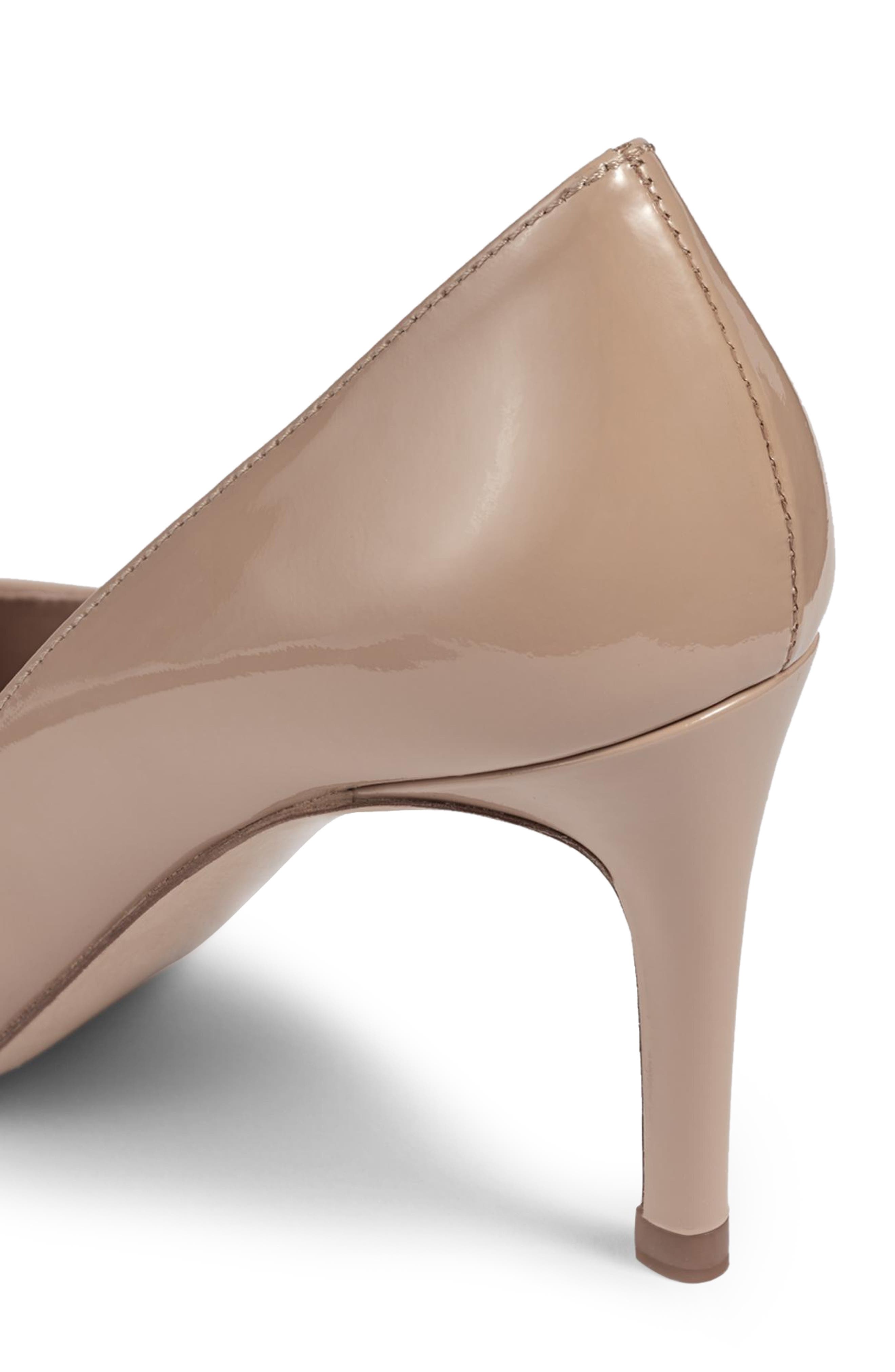 LK Bennett Floret Pointed Toe Pump, Alternate, color, Trench