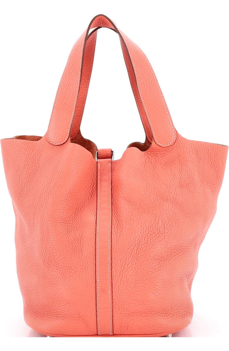 Pre-Owned Hermes Picotin Lock Bag Clemence GM, Alternate, color, Crevette