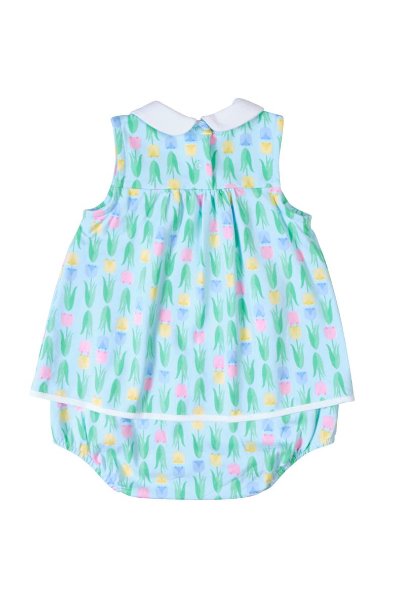 Florence Eiseman Printed Knit Tulip Romper, Alternate, color, Multi