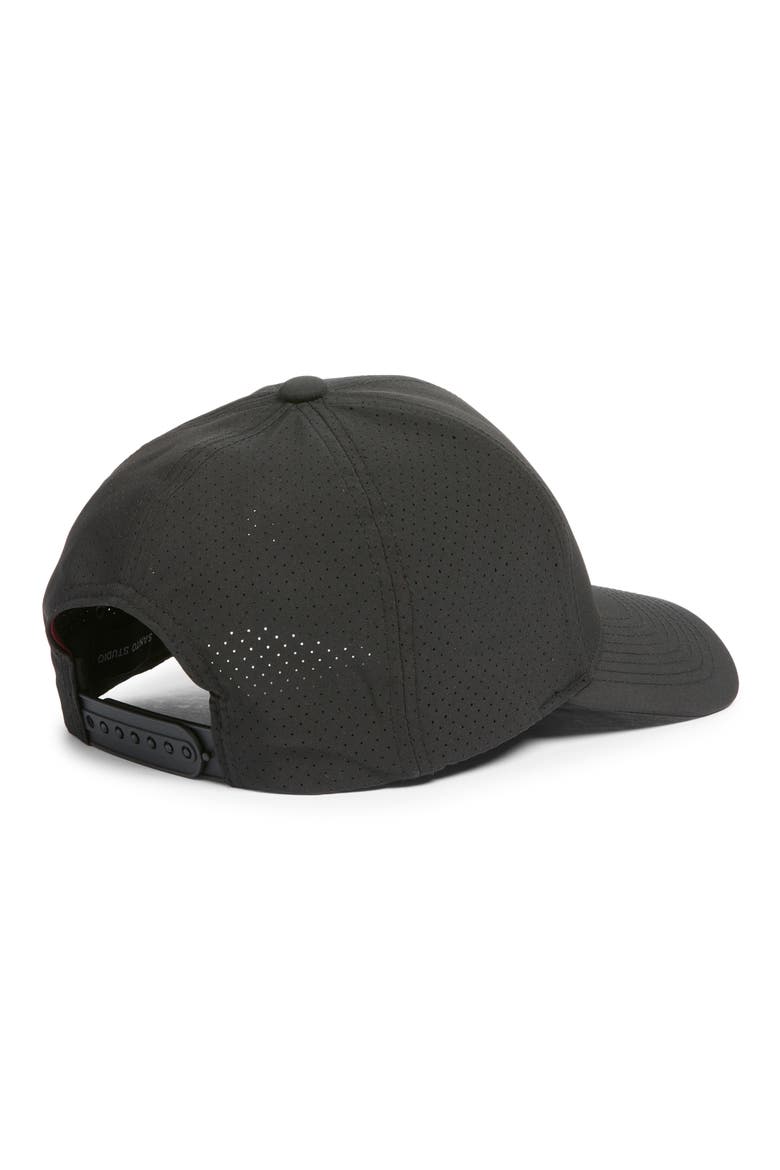 Foil Insignia Performance Snapback Baseball Hat, Alternate, color, BLACK