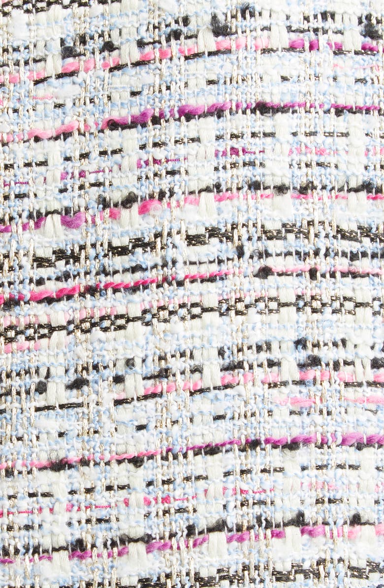 Cinq à Sept Auden Tweed Vest, Alternate, color, Vibrant Plum Multi