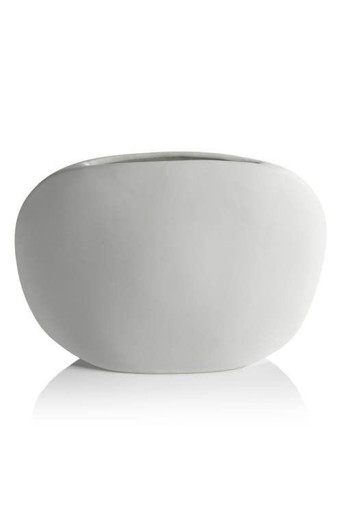 Zodax Kornati Abstract Ceramic Vase In Gray
