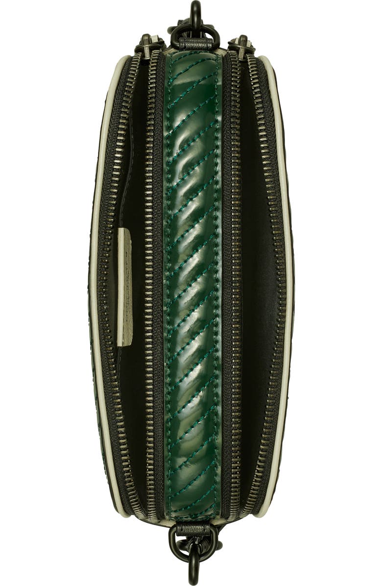 Tory Burch Miller Quilted Patent Leather Crossbody Bag, Alternate, color,