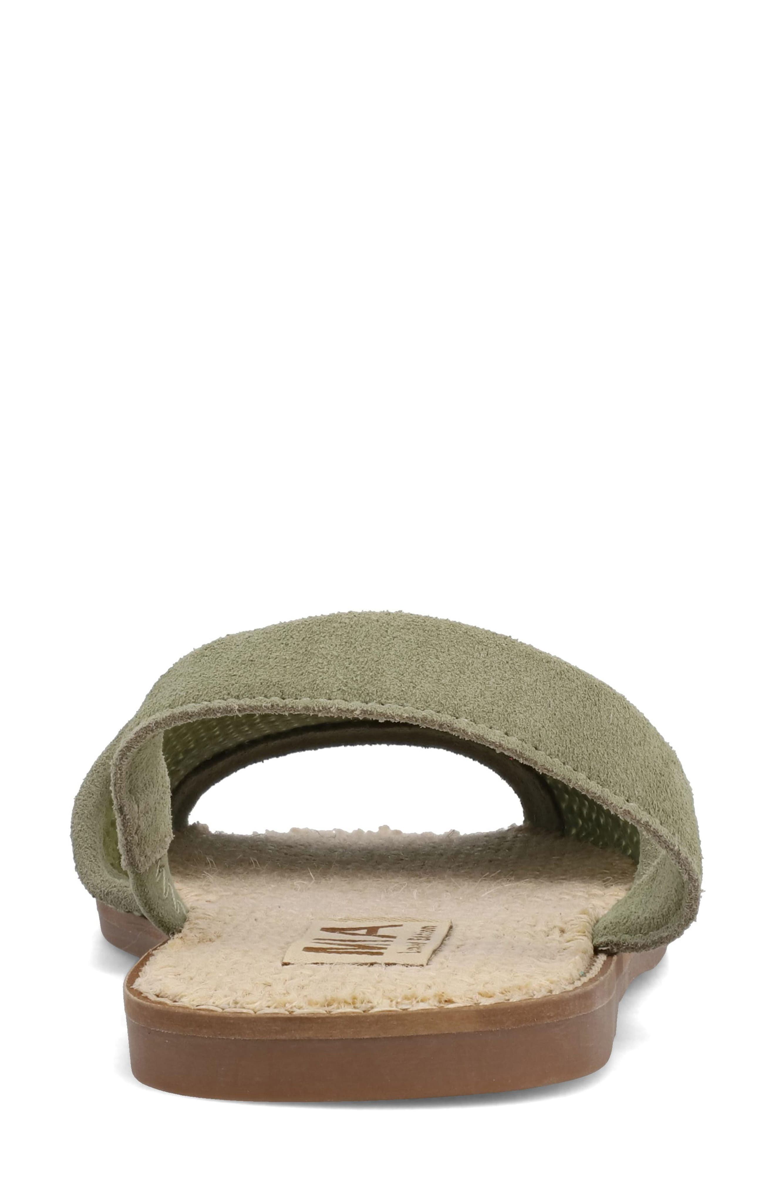 MIA Brazil Slingback Sandal, Alternate, color, Mint Woven