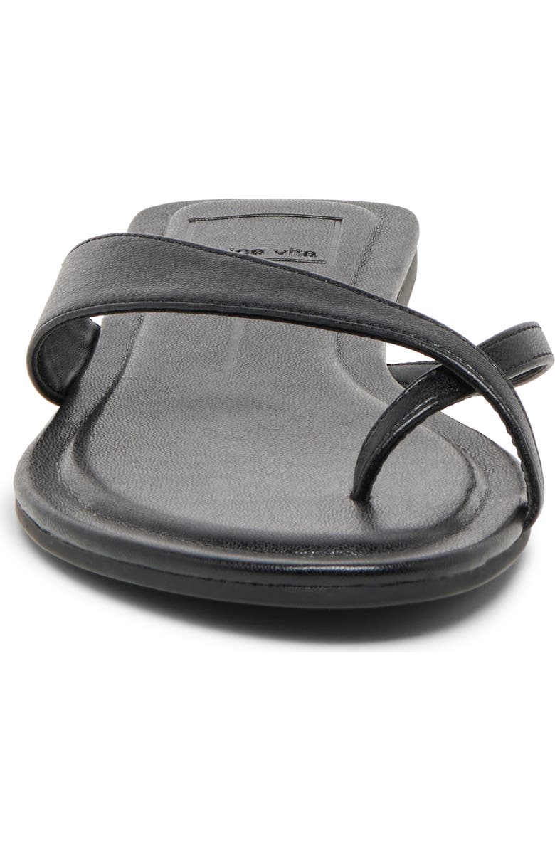 Dolce Vita Lenex Toe Loop Sandal, Alternate, color, Black Stella