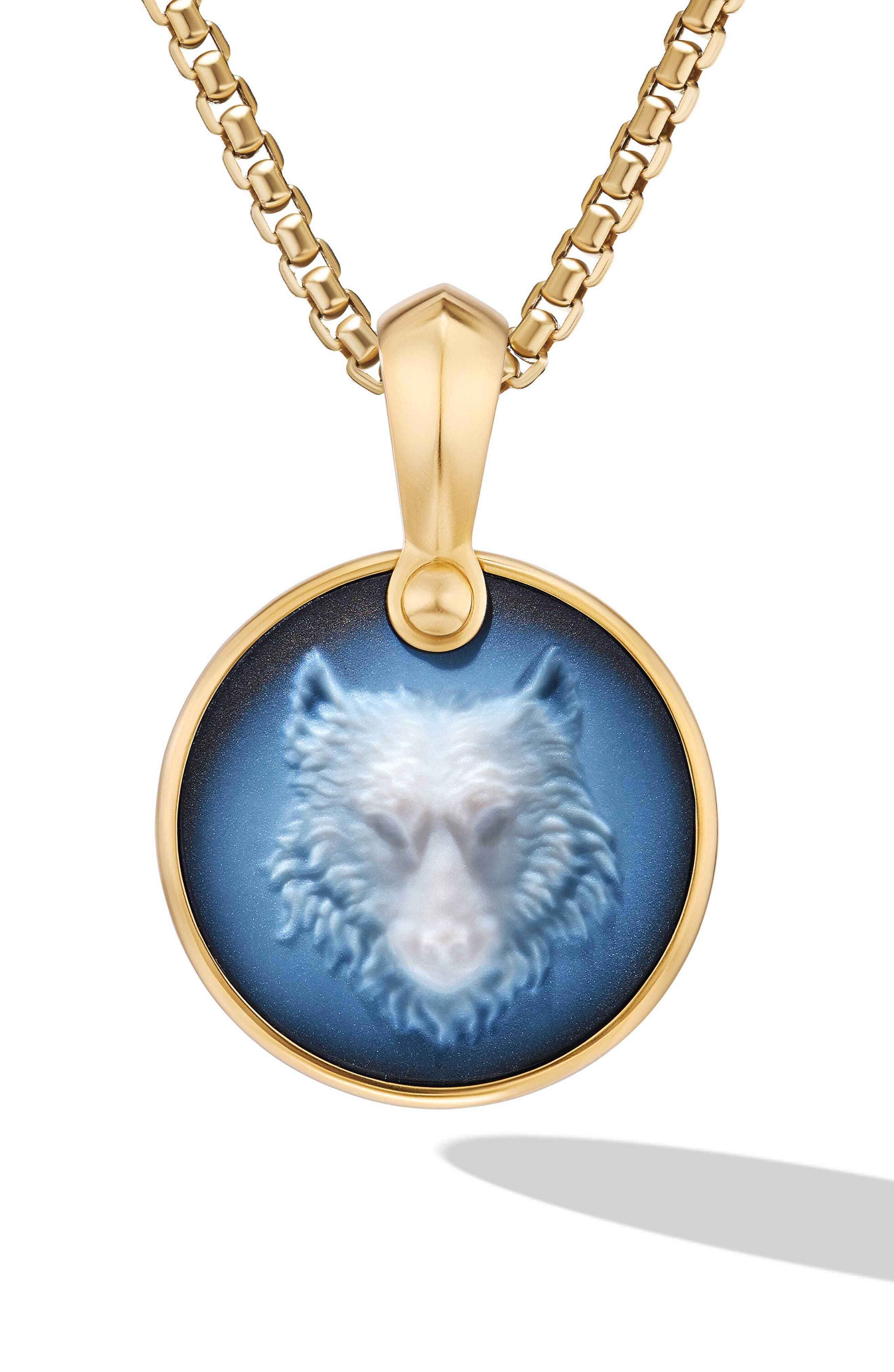 selected 18K YELLOW GOLD/ BANDED AGATE
