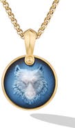 David Yurman Men's Petrvs® Wolf Amulet Enhancer