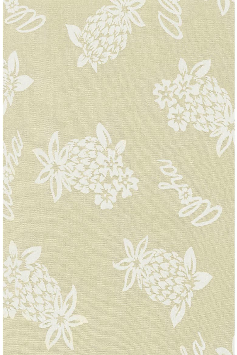 Aloha Pineapple Set of 2 Pillowcases, Alternate, color, SAGE