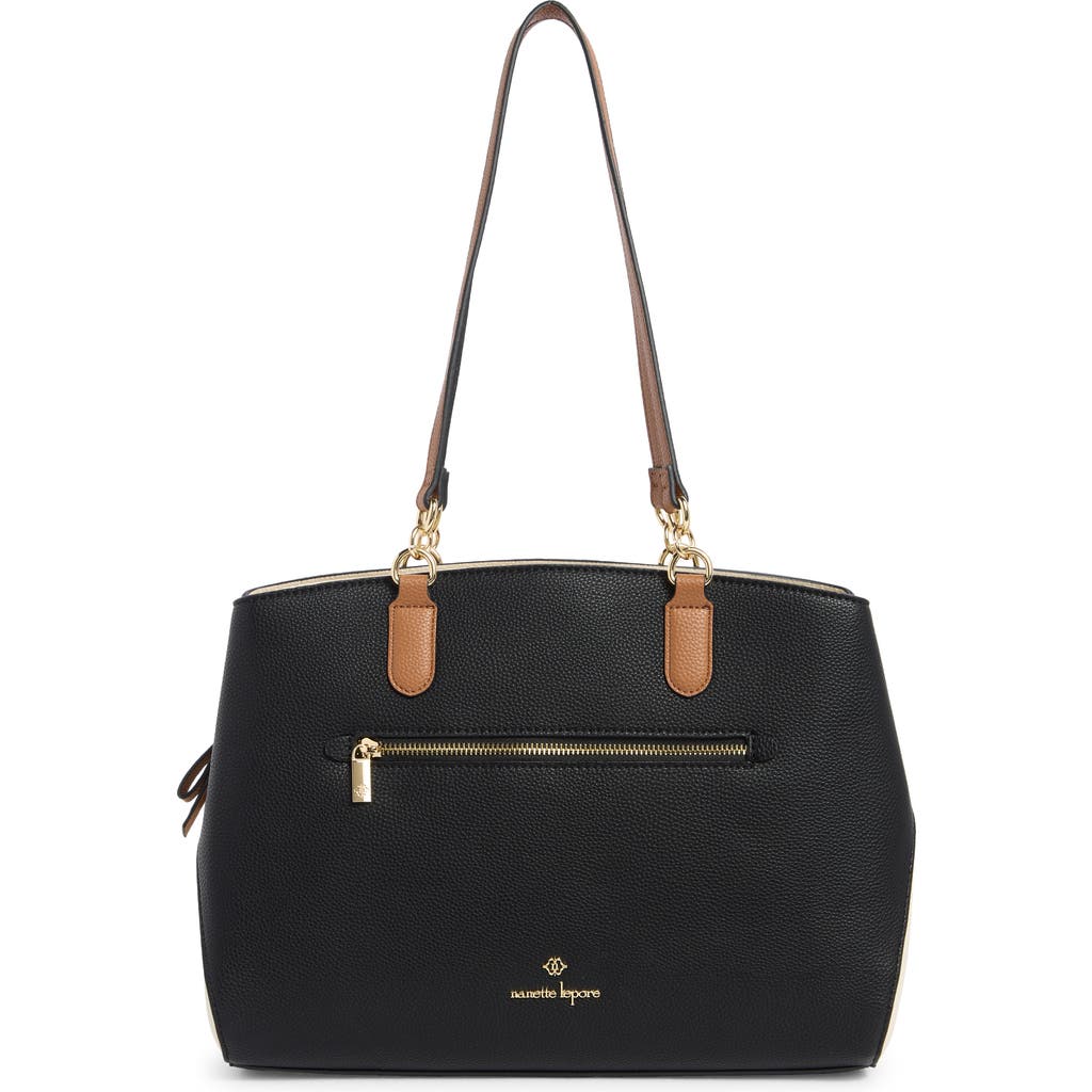 Nanette Lepore Triple Section Shoulder Bag In Multi