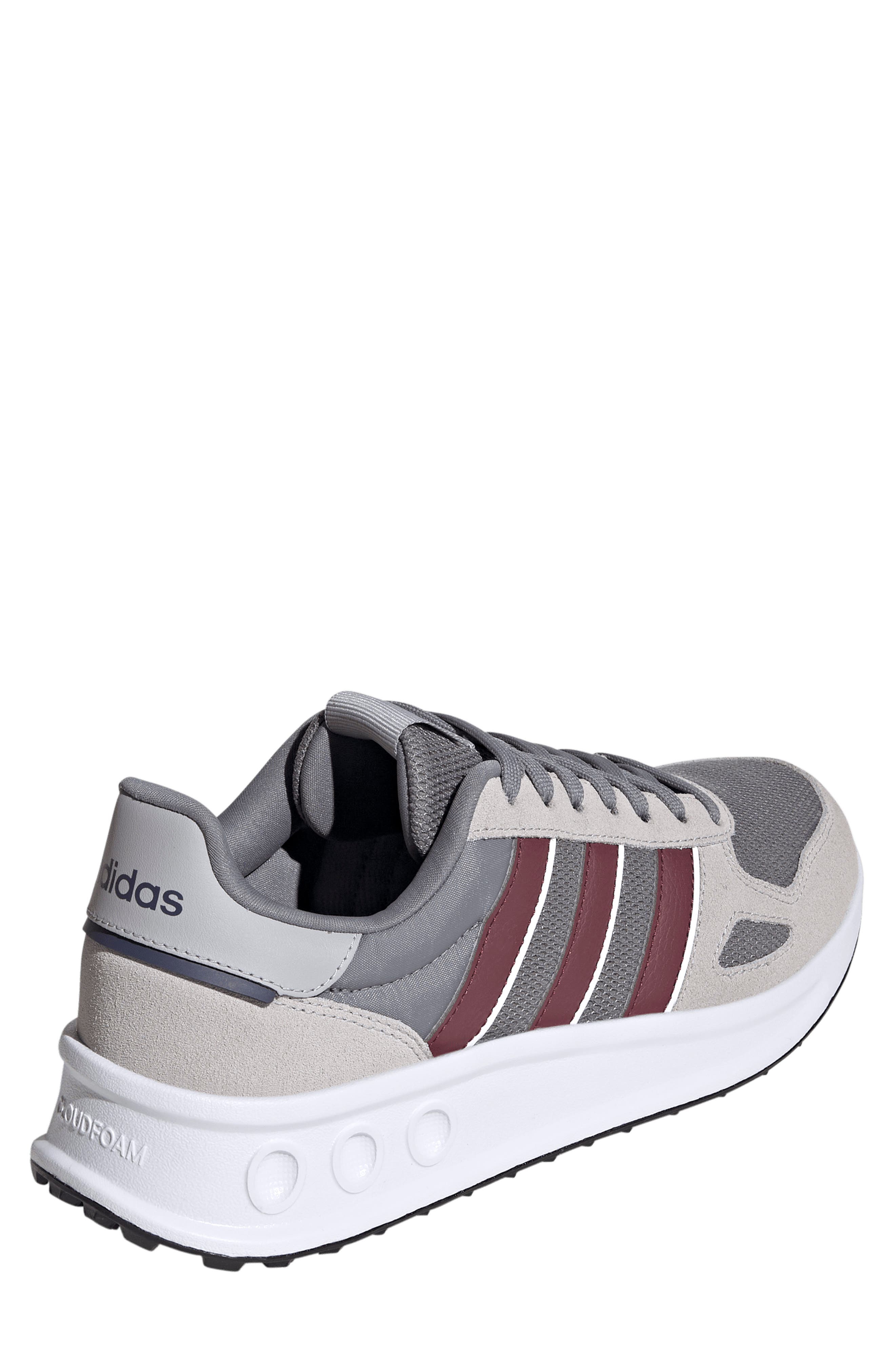 adidas Run 84 Sneaker, Alternate, color, Grey/ Shadow Red/ Grey