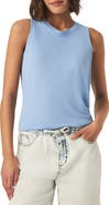 Splendid Cady Crewneck Linen Blend Tank