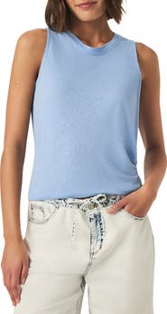 Splendid Cady Crewneck Linen Blend Tank