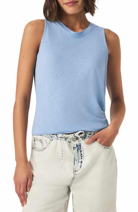 Splendid Cady Crewneck Linen Blend Tank