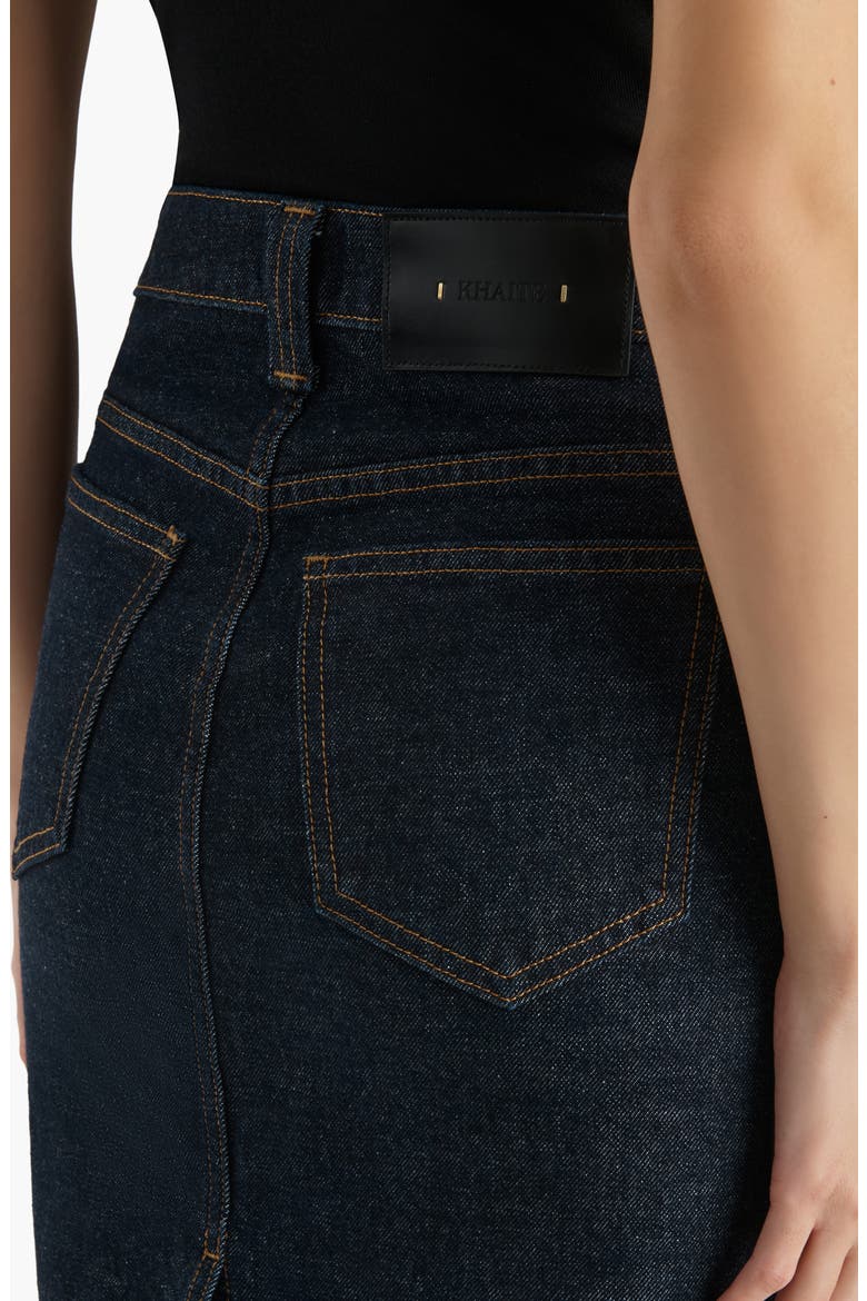 Kendra Denim Pencil Skirt, Alternate, color, BENSON