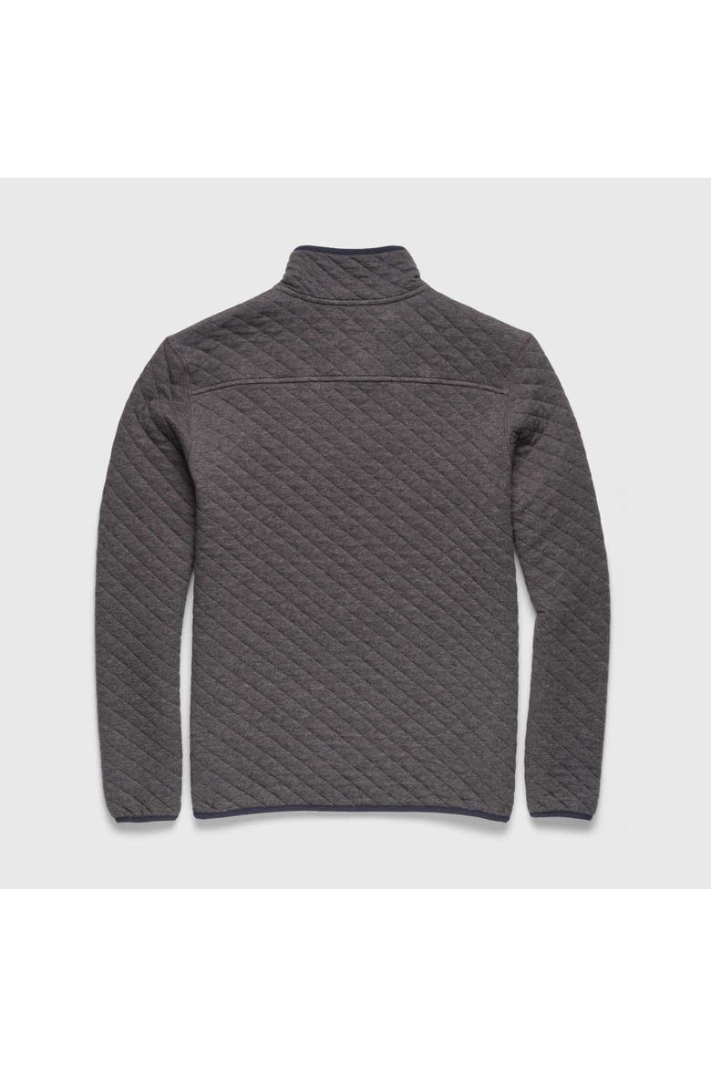 Ken Quilted Button Mock, Alternate, color, charcoal heather