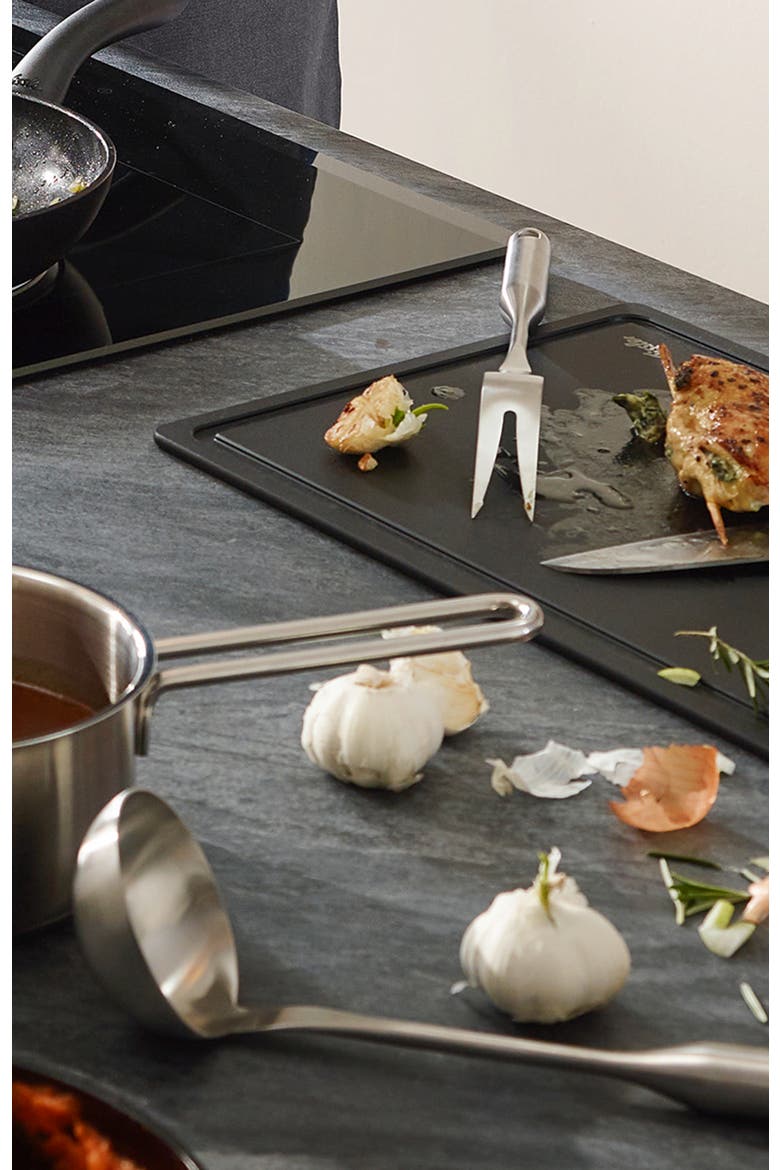 Essential™ soup ladle, Alternate, color, Metallic Silver