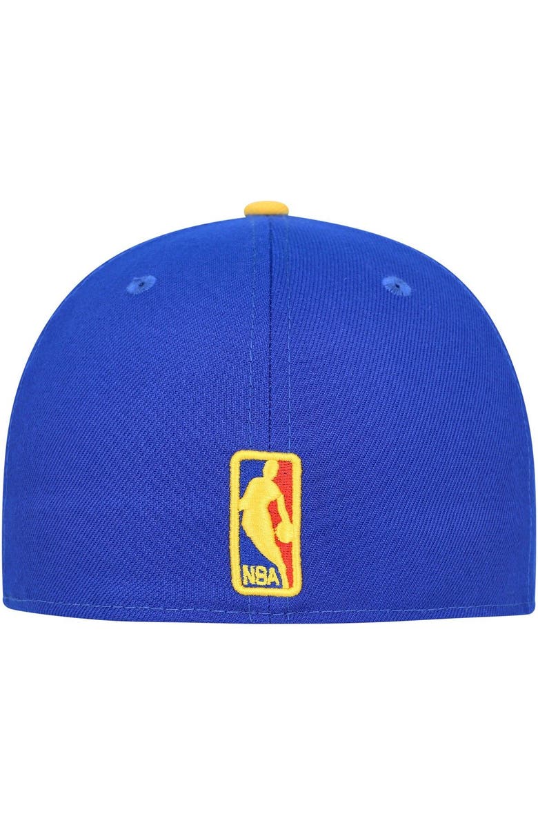 New Era Men's New Era Blue Boston Celtics Side Patch 59FIFTY Fitted Hat, Alternate, color, 