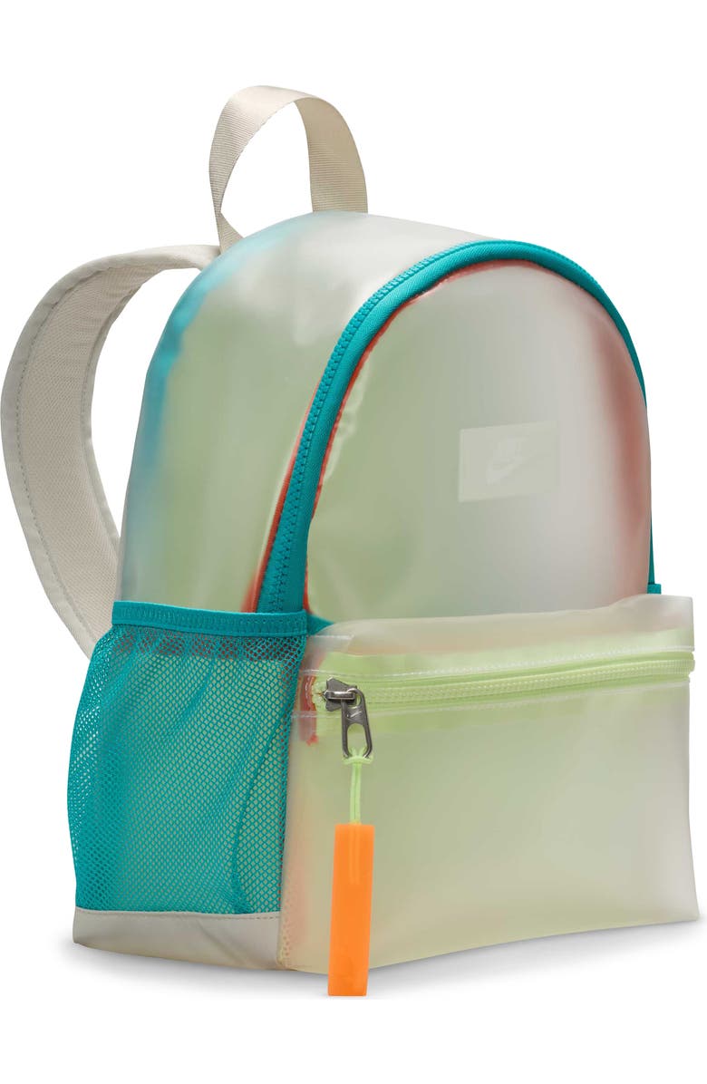 Nike Kids' Translucent Mini Backpack, Alternate, color, Clear/ Light Bone/ White