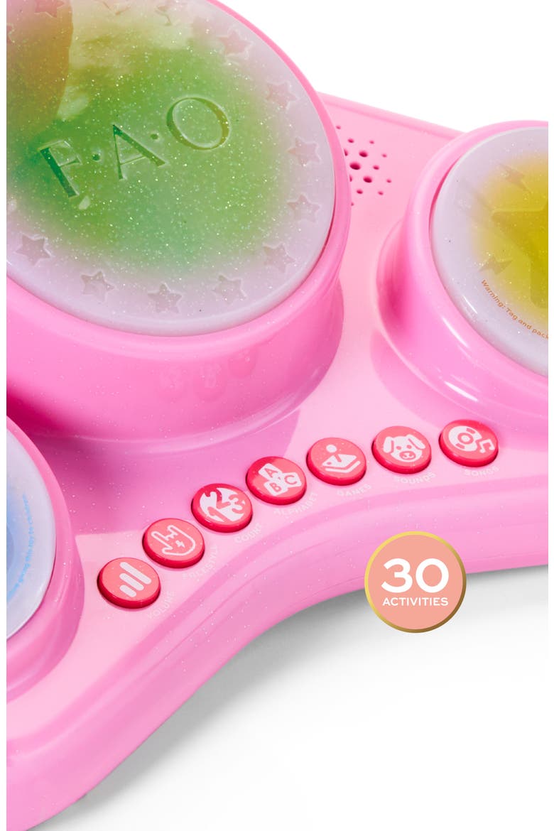 Preschool Electronic Drum Kit, Alternate, color, LIGHT/ PASTEL PINK