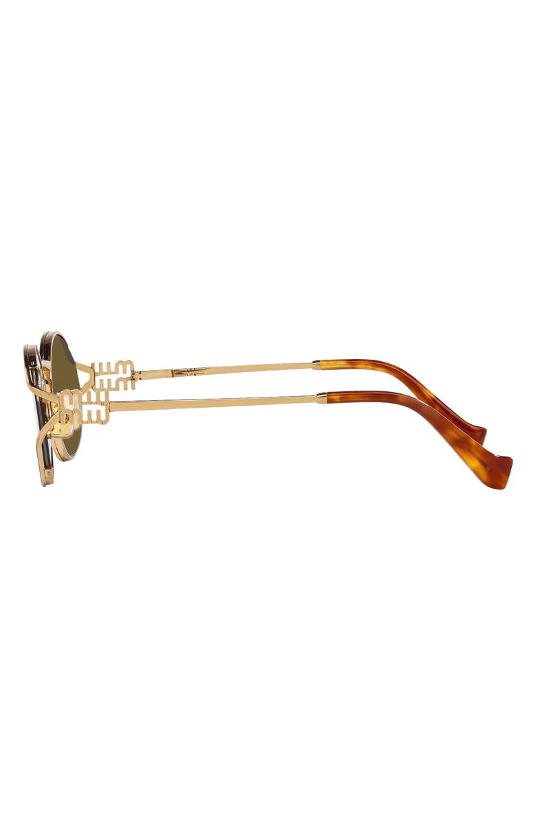 54mm Oval Sunglasses