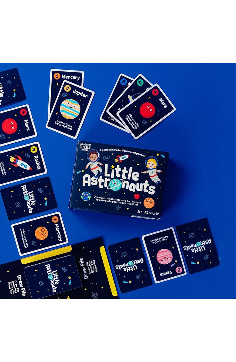 Professor Puzzle Little Astronauts Space Mission Card Game, Alternate, color,