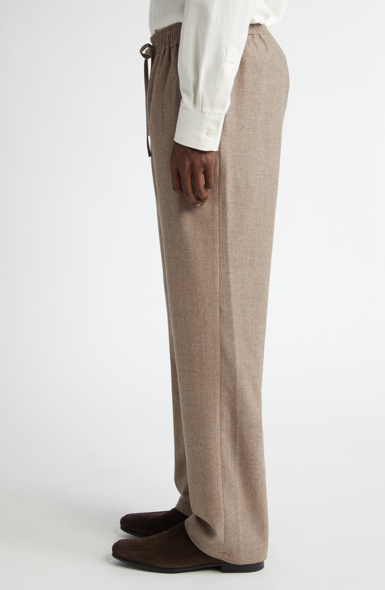 De Bonne Facture Drawstring Wool Trousers, Alternate, color, 