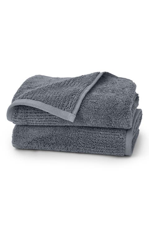 Set of 2 Ultraplush Organic Cotton Hand Towels
