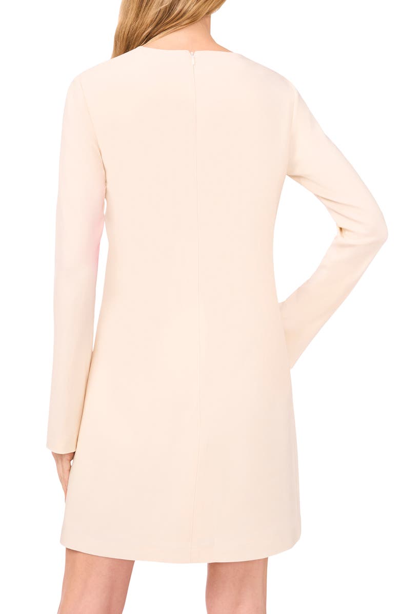 Ted Baker Leona Floral Print Long Sleeve Dress, Alternate, color, Vanilla Ice