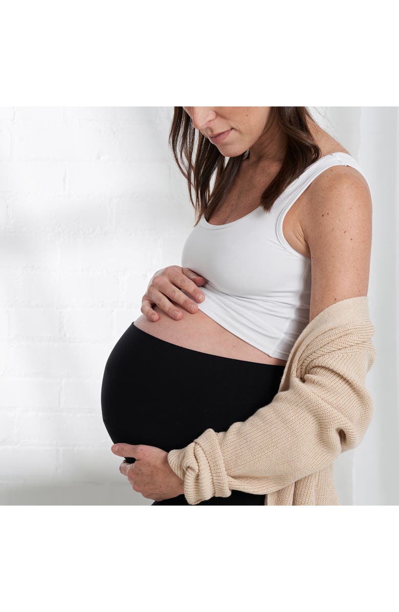 LARKEN X Maternity, Nursing + Hands - Free Pumping Bra, Alternate, color, White