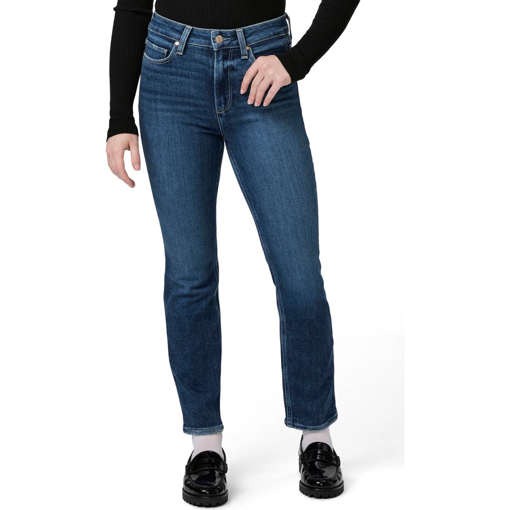 PAIGE PAIGE CINDY HIGH WAIST ANKLE STRAIGHT LEG JEANS