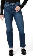 PAIGE Cindy High Waist Ankle Straight Leg Jeans