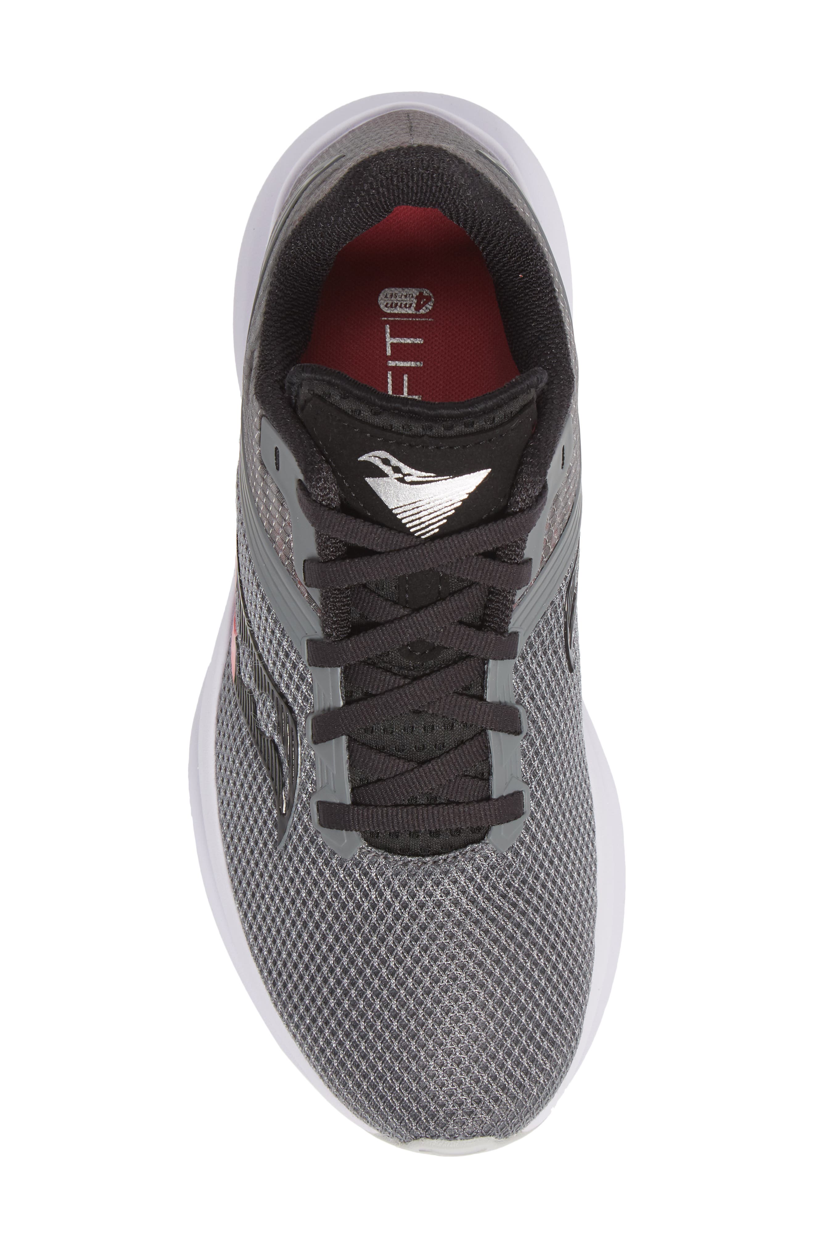 Axon Running Shoe, Alternate, color, GREY/PINK