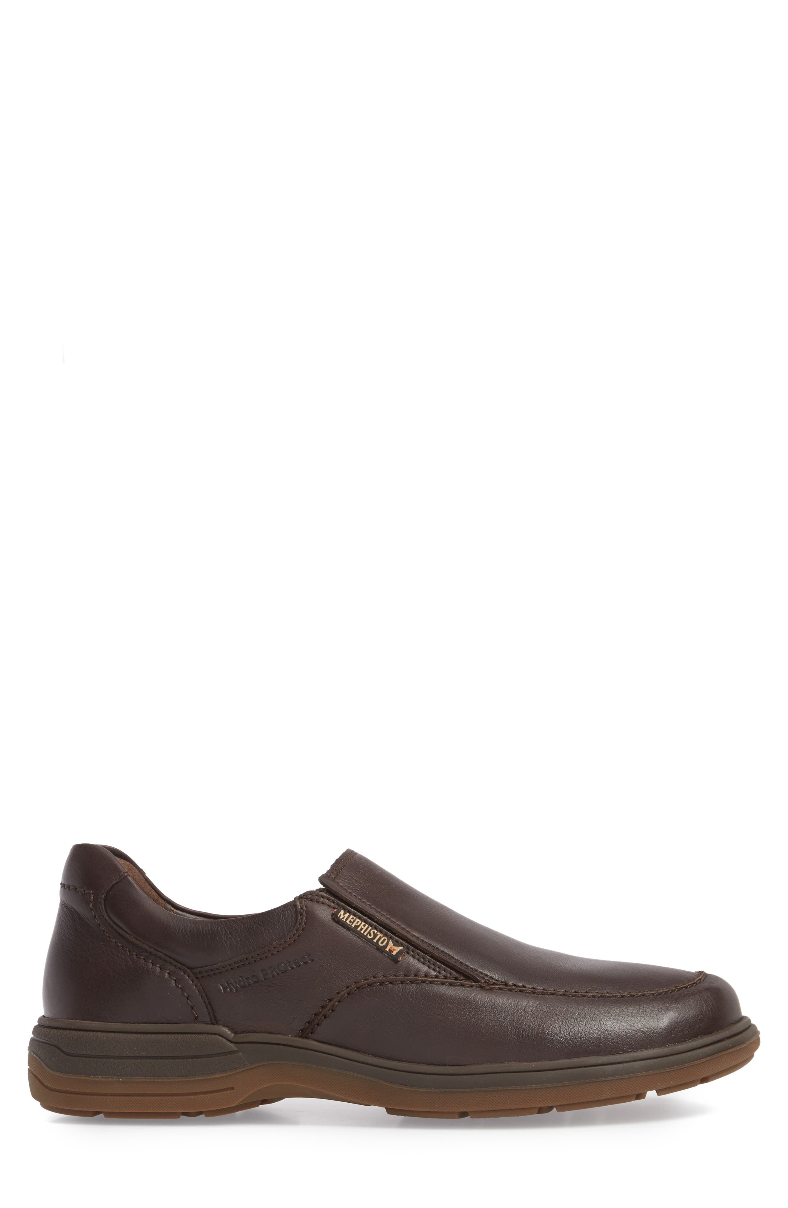 Mephisto Davy HydroProtect Waterproof Slip-On Men), Alternate, color, Dark Brown