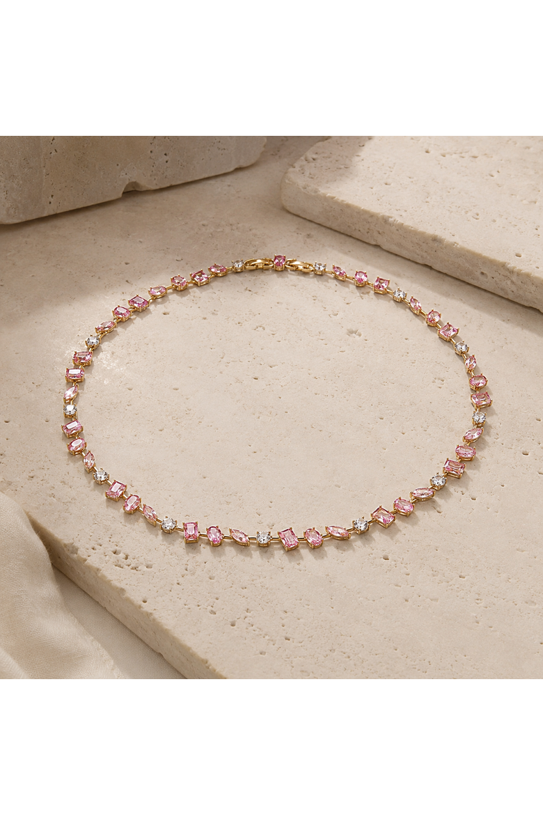 Rosé Lumière Necklace, Main, color, Gold