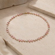 Ivy & Pearl Co. Rosé Lumière Necklace