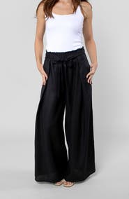 LEISURE LAB Linen Cabana Pant