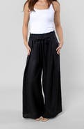 LEISURE LAB Linen Cabana Pant