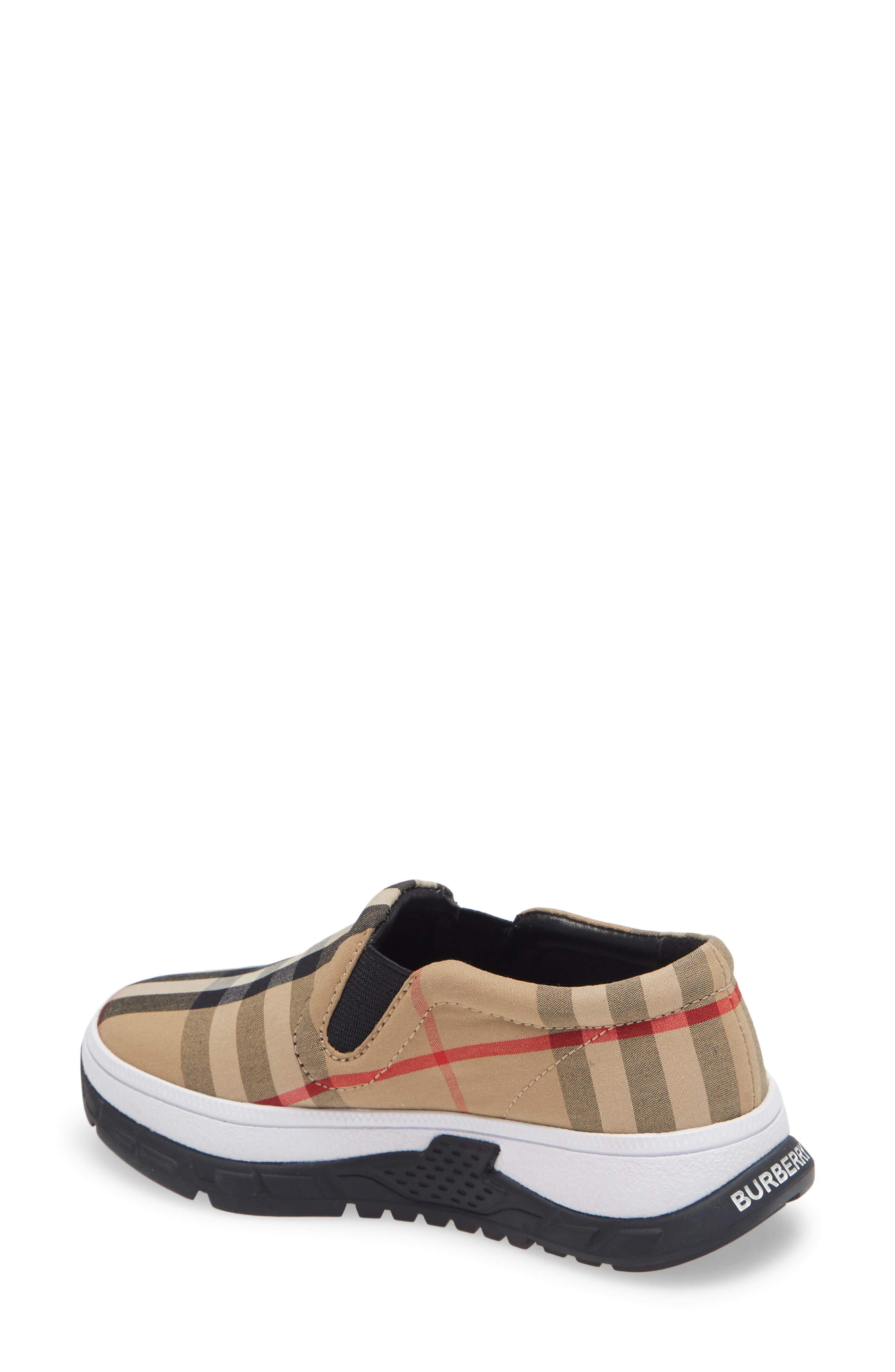 Burberry Brety Check Slip-On Sneaker, Alternate, color, 